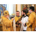 В день памяти Собора новомучеников и исповедников Белорусских Патриарший экзарх всея Беларуси совершил Литургию в Свято-Духовом кафедральном соборе города Минска