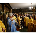 Святейший Патриарх Кирилл совершил богослужение в Трехсвятительском храме в Париже