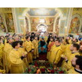 МВ день памяти святителя Николая Чудотворца митрополит Астанайский Александр совершил Литургию в Никольском соборе Алма-Аты