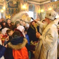 На праздник Крещения Господня в Троицком кафедральном соборе Калуги прошло архиерейское богослужение