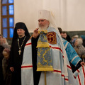 Митрополит Климент совершил Всенощное бдение в кафедральном соборе Йошкар-Олинской епархии