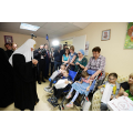 В праздник Пасхи Святейший Патриарх Кирилл посетил Российскую детскую клиническую больницу в Москве