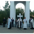 Духовенством г. Калуги на мемориальном воинском кладбище совершена лития по погибшим воинам