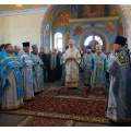 Архиереи Калужской епархии совершили Божественную литургию во Владимирском скиту Тихоновой пустыни