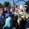 Митрополит Климент совершил Божественную литургию в Казанском храме Малоярославца