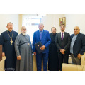 Патриарший экзарх всея Беларуси и Чрезвычайный и Полномочный Посол Армении в Белоруссии обсудили развитие дружеских контактов