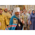 В Украинской Православной Церкви молитвенно отметили третью годовщину интронизации Блаженнейшего митрополита Киевского и всея Украины Онуфрия