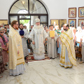 Митрополит Климент совершил малое освящение Преображенского храма г. Мещовск