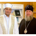 Состоялась встреча митрополита Астанайского и Казахстанского Александра с председателем Духовного управления мусульман Казахстана