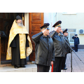 Клирик Калужской епархии совершил литию по погибшим при исполнении служебного долга сотрудникам полиции