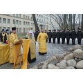В Военно-медицинской академии в Санкт-Петербурге заложен храм во имя святого врача Евгения Боткина