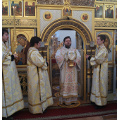 Епископ Тарусский Серафим совершил Литургию в Предтеченском храме Малоярославца