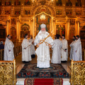 На праздник Крещения Господня в Троицком кафедральном соборе Калуги прошло архиерейское богослужение