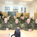 Клирик Предтеченского храма провел встречу с Калужскими военнослужащими срочной службы