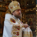 Епископ Серафим совершил воскресную Литургию в Свято-Георгиевском соборе