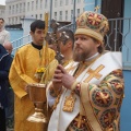 Архиерейское богослужение в праздник Перенесения мощей святителя Николая в Свято-Никольском храме г. Калуги