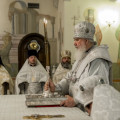 Митрополит Климент совершил Божественную литургию в кафедральном соборе Кемерово