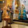Митрополит Климент совершил всенощное бдение в Свято-Троицком соборе г. Калуги