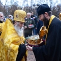 В Калуге встретили ковчег с частицей мощей святителя Луки, архиепископа Крымского