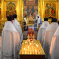 В Свято-Троицком соборе совершена панихида по погибшим в результате автокатастрофы в Калужской области
