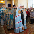 В день праздника Сретения Господня глава Калужской митрополии совершил Божественную литургию в Борисоглебском храме Обнинска