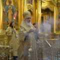 В канун Недели сыропустной глава Калужской митрополии совершил всенощное бдение в Свято-Троицком кафедральном соборе