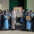 Завершился объезд вокруг города Калуги с иконой Пресвятой Богородицы «Калужская»