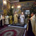 Архиерейское богослужение в канун праздника Обрезания Господня в Свято-Троицком Соборе города Калуги