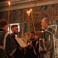 Совместное богослужение духовенства в Свято-Троицком соборе города Калуги