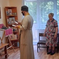 Заупокойные богослужения накануне Троицкой родительской субботы прошли в социальных учреждениях Медынского района