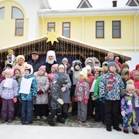 Вертеп в Обнинске посетил митрополит Калужский и Боровский Климент