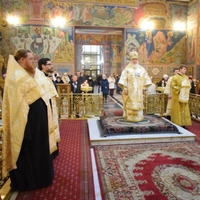 Митрополит Климент возглавил богослужение в Свято-Троицком кафедральном соборе г. Калуги