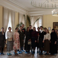 Cтуденты Калужского духовного училища посетили усадьбу Гончаровых