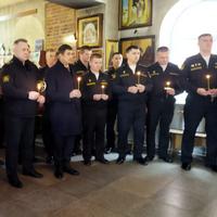 В городе Обнинск было совершено заупокойное богослужение по погибшим подводникам