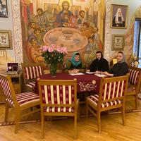 Совещание по проблемам приема беженцев с территории Украины и ЛДНР в Свято-Никольском Черноостровском женском монастыре