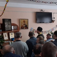 Водосвятный молебен в социальных учреждениях Медынского района