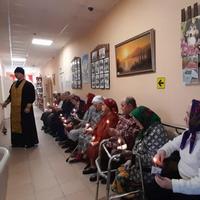 В канун Вселенской родительской субботы в социальных учреждениях Медынского района были отслужены панихиды