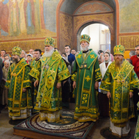 Архиерейское богослужение в Рождества Богородицы Свято-Пафнутьевом Боровском Монастыре