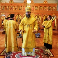 Архиерейское богослужение в престольный праздник Калужской духовной семинарии