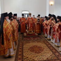 В день памяти святого великомученика Георгия Победоносца в Свято-Георгиевском Мещовском мужском монастыре состоялись торжества