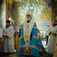 В канун праздника Вознесения Господня митрополит Климент совершил всенощное бдение в Троицком кафедральном соборе