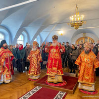 Митрополит Климент возглавил богослужение в Свято-Одигитриевском соборе города Улан-Удэ