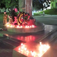 Всероссийская акция «Свеча памяти» прошла в городе Жукове