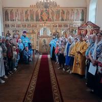 Традиционный ежегодный крестных ход “Помолимся о Земле Калужской” прибыл в село Буриново Жуковского района