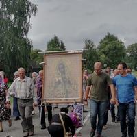 Крестный ход "Помолимся о земле Калужской" прибыл в Хвастовичское благочиние Козельской епархии