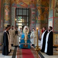 Митрополит Калужский и Боровский Климент совершил всенощное бдение в Свято-Троицком кафедральном соборе г. Калуги