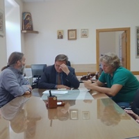 Духовенство г. Обнинска провели встречу с администрацией Клинической больницы № 8