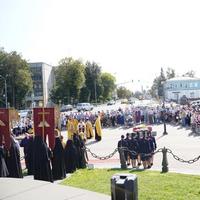 Исторический крестный ход и молебен на начало учебного года прошли в Малоярославце