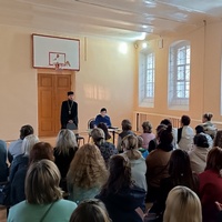 Общешкольное собрание в Калужской православной гимназии