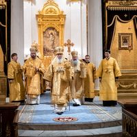 В канун праздника Собора Казанских святых в Казани состоялось соборное архиерейское богослужение